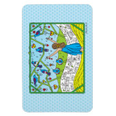 鳥のように歌うSing_Flexible Magnet 6"x4" マグネット (縦)