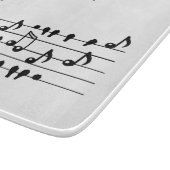 鳥のように自由に、音楽のノートとして歌の鳥の演技 カッティングボード (角)