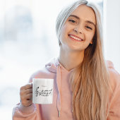 鳥のように自由に、音楽のノートとして歌の鳥の演技 ツートーンマグカップ