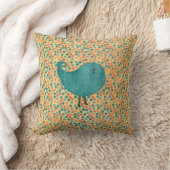 鳥のアメリカ人のMoJoの枕 クッション (ブランケット)