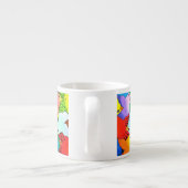 鳥のエスプレッソのマグの上下 エスプレッソカップ (裏面)