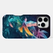 鳥のエレガンス iPhoneケース (裏面横)