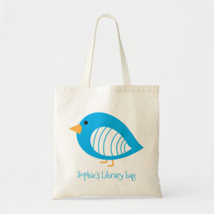鳥のカラフル子供の図書館トートバッグ トートバッグ