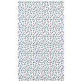 鳥のカラフル継ぎ目のないパターン テーブルクロス (正面)