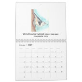 鳥のカレンダー2018年 カレンダー (1月 2027)