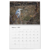 鳥のカレンダー2020 カレンダー (2月 2027)