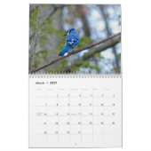 鳥のカレンダー カレンダー (3月 2027)