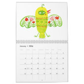 鳥のカレンダー カレンダー (1月 2026)