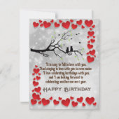 鳥のカード カード (正面)