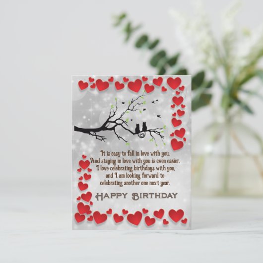 鳥のカード カード (スタンド正面)