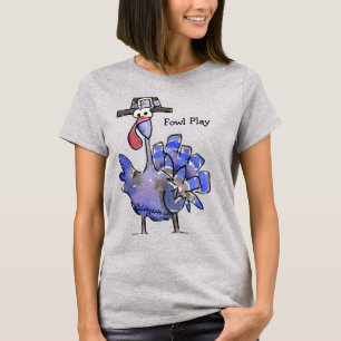 鳥のガ遊ーンブルートルコTシャツ Tシャツ