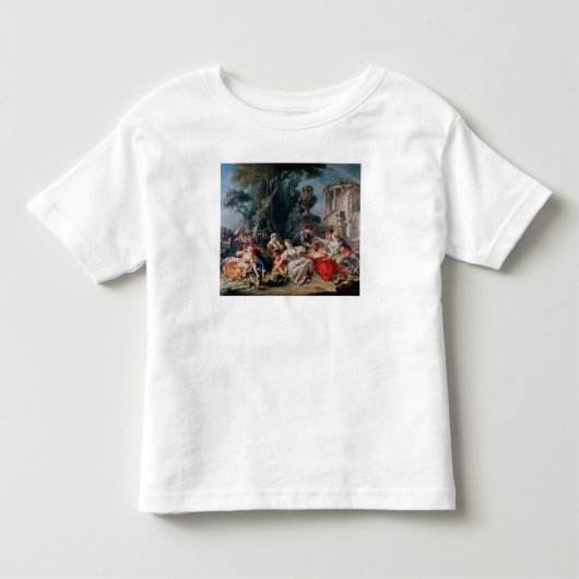鳥のキャッチャー トドラーTシャツ (正面)