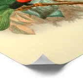 鳥のギフトポスターの写真ビンテージポスター ポスター (角)