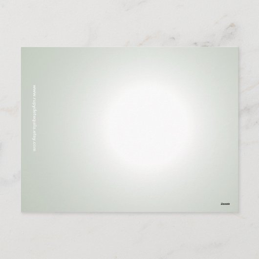 鳥のクリスマスはがき シーズンポストカード (裏面)