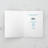 『鳥のクリスマスカードのためだけに』 シーズンカード (内部)