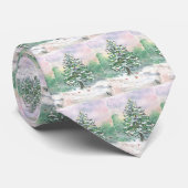 鳥のクリスマス ネクタイ (ロール)