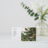 鳥のグループ3 名刺 (スタンド正面)