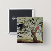 鳥のコンサート 缶バッジ (正面&裏面)