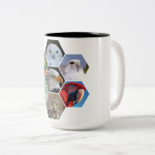 鳥のコーヒーマグ ツートーンマグカップ (正面右)