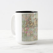 鳥のコーヒーマグ ツートーンマグカップ (正面左)