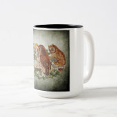 鳥のコーヒーマグ ツートーンマグカップ (正面右)
