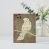 鳥のシルエット ポストカード (スタンド正面)