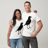 鳥のシルエット Tシャツ (ユニセックス)