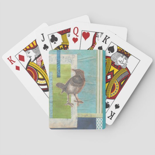 鳥のスクラップブックI トランプ (裏面)