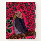 鳥のスケッチブック ノートブック (裏面)