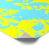 鳥のスケートボード ポスター (角)