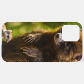 鳥のスマホケース iPhoneケース (裏面横)