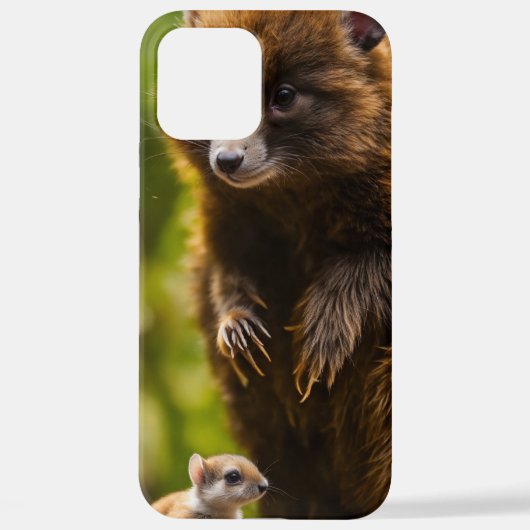 鳥のスマホケース iPhoneケース (裏面)