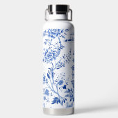 鳥のチノイスリーフランスのトイル ウォーターボトル (背面)