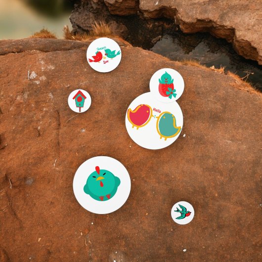 鳥のテーブル コンフェッティ