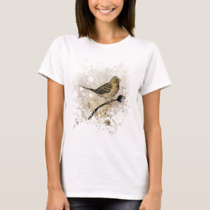鳥のデザイン Tシャツ