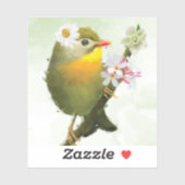 鳥のトランプ シール (シート)