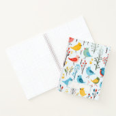 鳥のパターン2 ノートブック (内部)