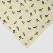 鳥のパターン 薄葉紙 (詳細)