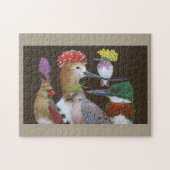 鳥のパーティーシーンパズル ジグソーパズル (横)