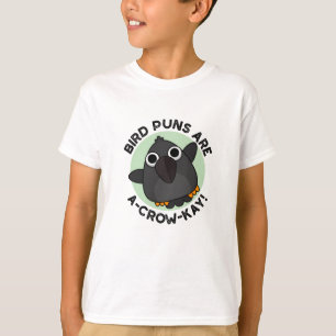 鳥のフンはカラスおもしろいカラス Tシャツ