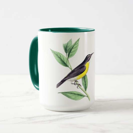 鳥のマグカップ マグカップ (正面左)