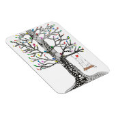 鳥のマグネット3"x4" マグネット (右側)