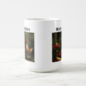 鳥のマグ コーヒーマグカップ (中央)