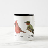 鳥のマグ ツートーンマグカップ (中央)