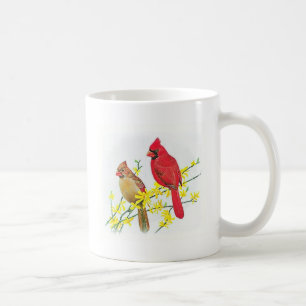 鳥のマグ- （鳥）ショウジョウコウカンチョウ コーヒーマグカップ