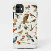 鳥のミニマルカラフルリスト種モダン Case-Mate iPhoneケース (裏面)