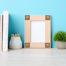 鳥のロ飛んでいるゴ枠スタイル自然景観 レーザー彫刻フレーム