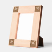 鳥のロ飛んでいるゴ枠スタイル自然景観 レーザー彫刻フレーム (左)