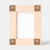 鳥のロ飛んでいるゴ枠スタイル自然景観 レーザー彫刻フレーム (正面)