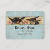 鳥の会議紙、色とサイズのオプション – 大 名刺 (裏面)